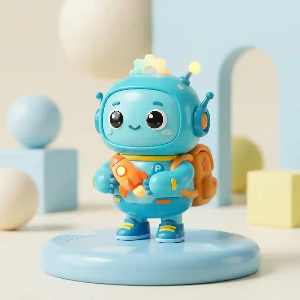 3D toy — Anime & Cartoon Nano Banana prompt example, created with Pixazo AI