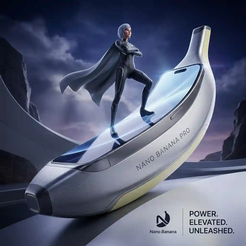 Cinematic 3D Brand Advertisement Masterpiece — Product & E-commerce Nano Banana prompt example, created with Pixazo AI