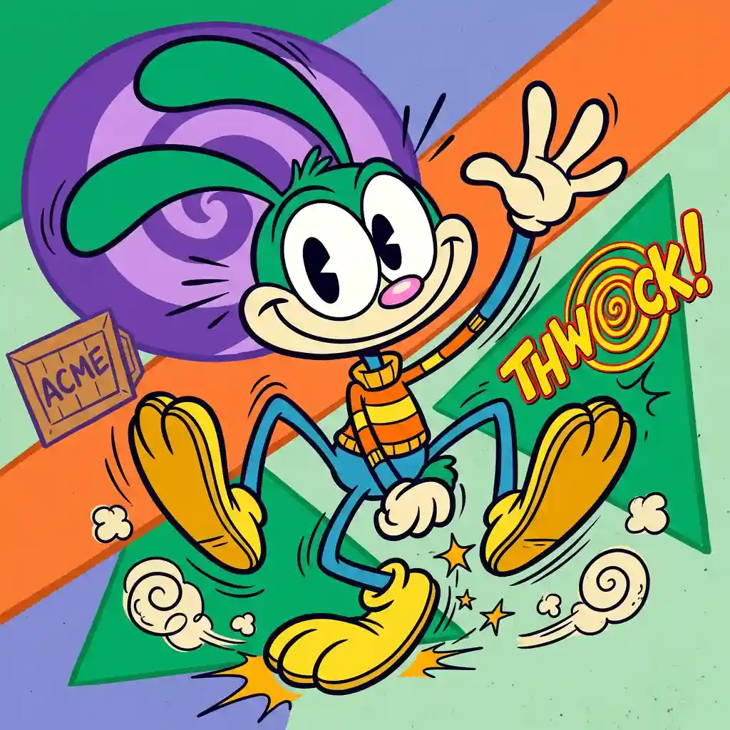 Looney Tunes Style Character Adaptation — Anime & Cartoon Nano Banana prompt example, created with Pixazo AI