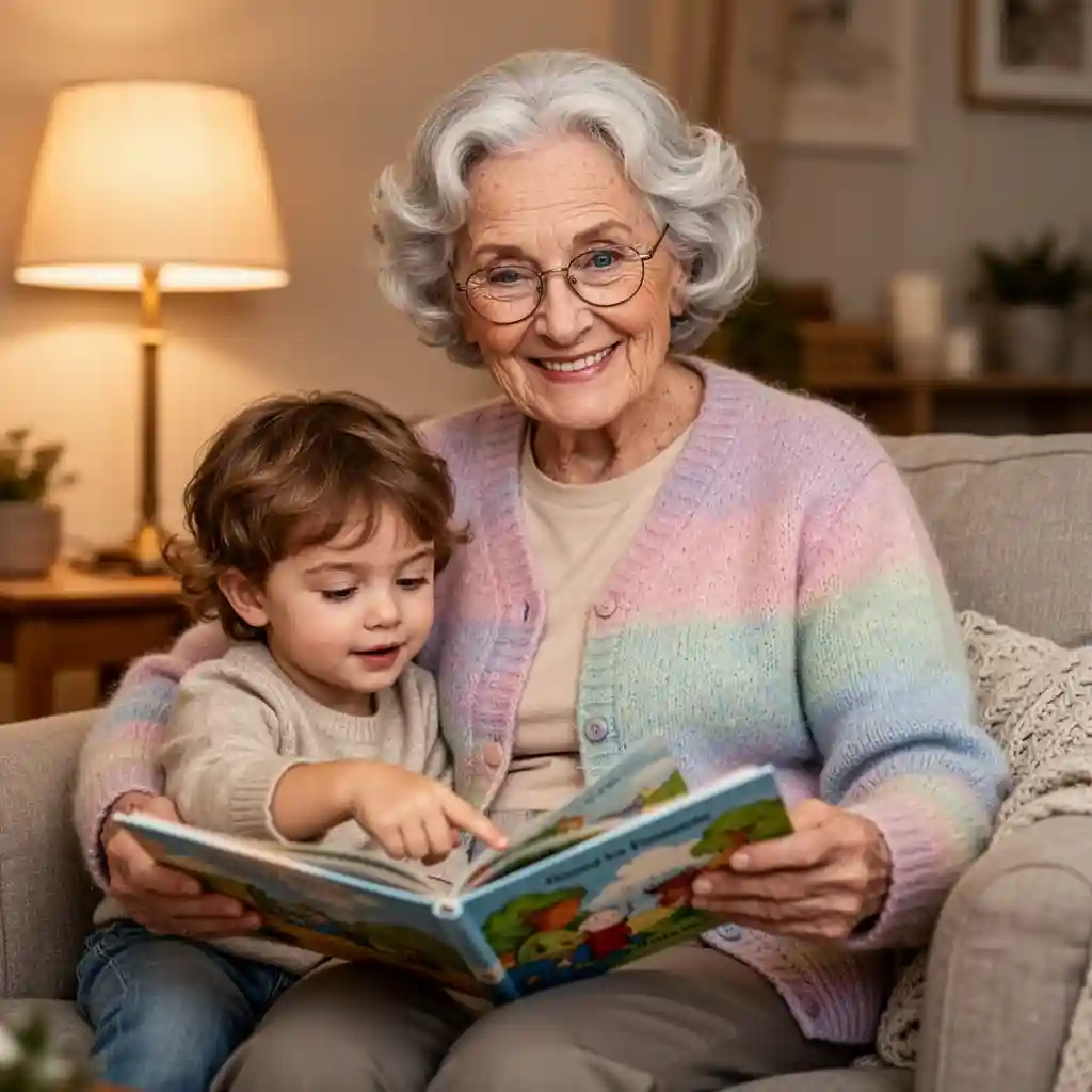 The Wise Grandmother — Portraits & People FLUX.1 AI image prompt example