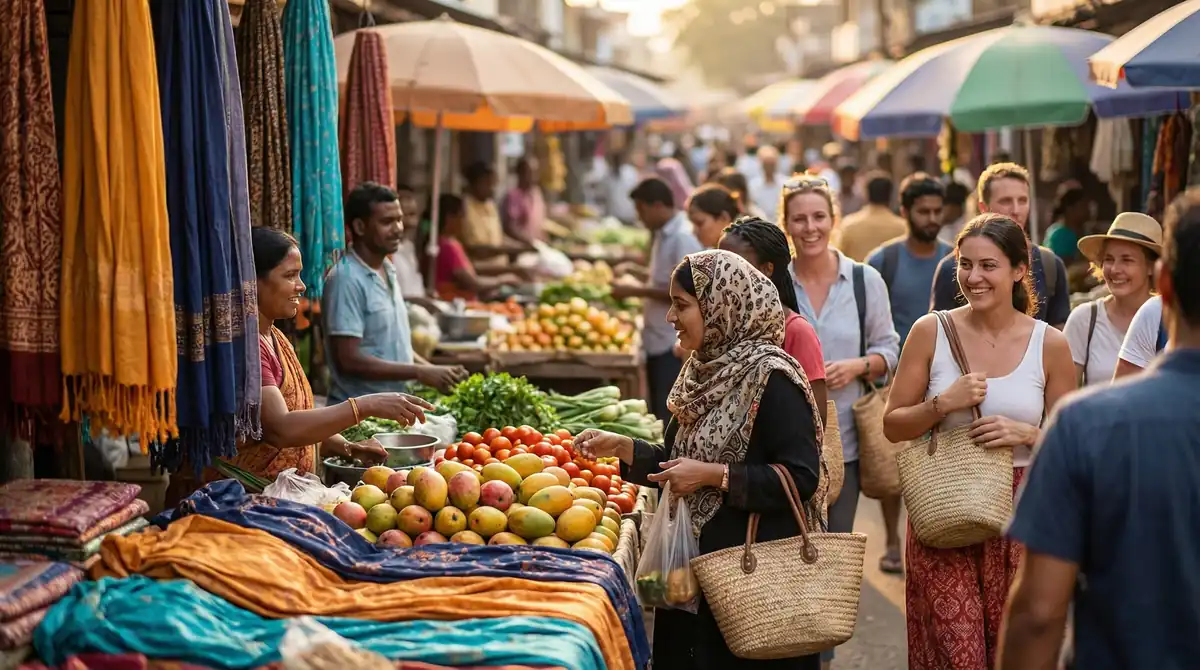 Outdoor Street Market