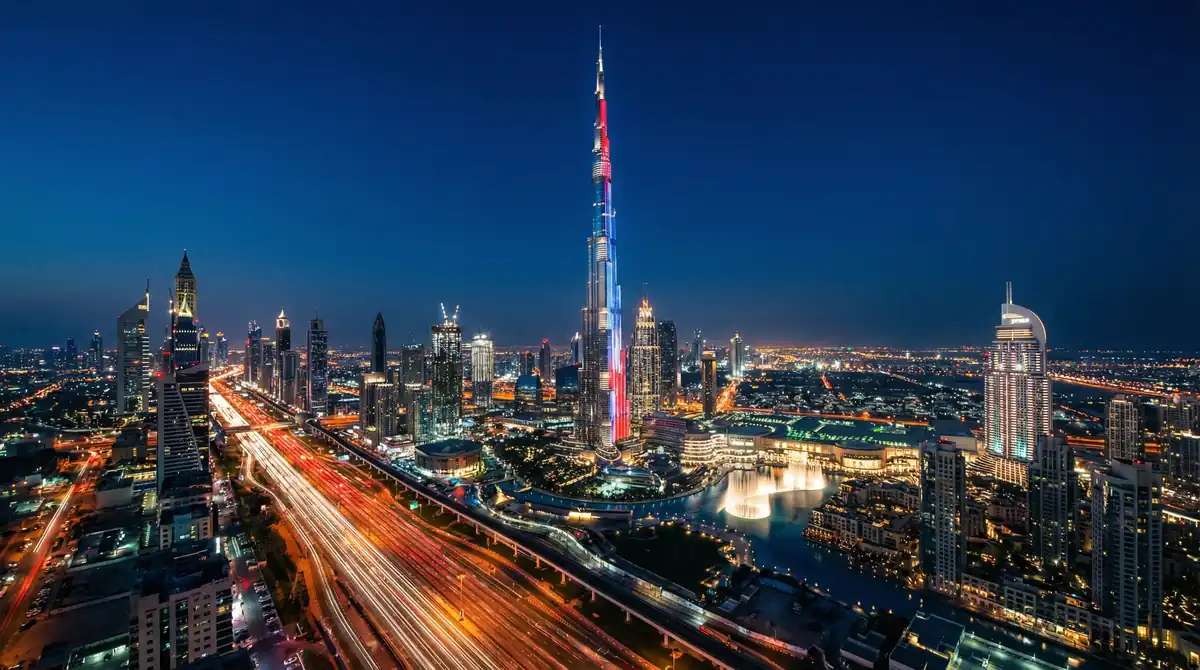 Burj Khalifa at Night